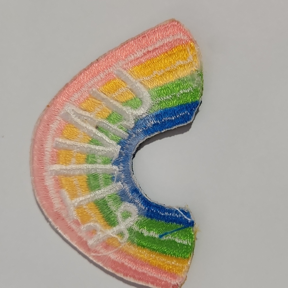 Unity Rainbow Embroidered Patch - Picture 2 of 2